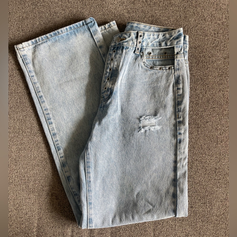 Shein High Rise Hip Peekaboos